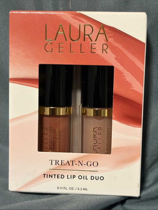 Laura Geller Other - NIB Laura Gellar Treat-N-Go Tinted Lip Oil Duo